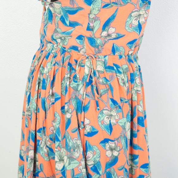 Free People Orange Dear You Mini Dress - Picture 7 of 10